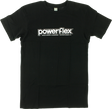POWERFLEX LOGO SS TSHIRT SMALL BLACK/WHT
