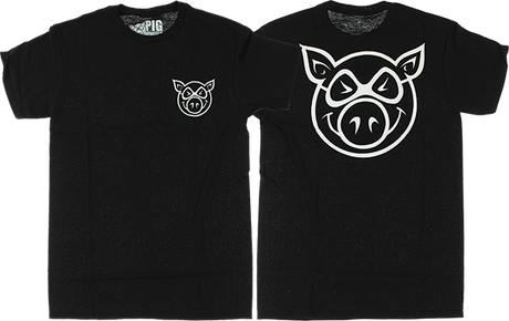 PIG HEAD SS SMALL BLACK