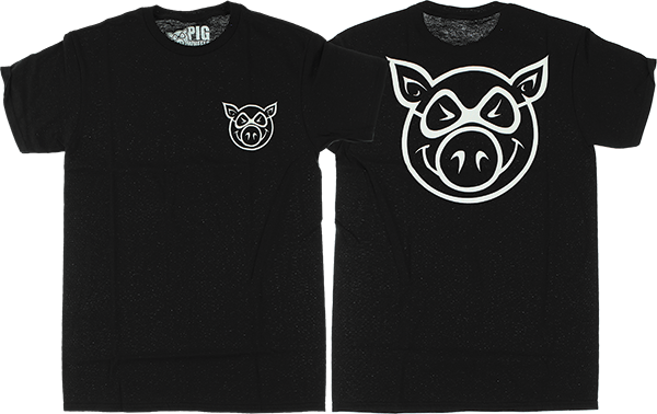 PIG HEAD SS SMALL BLACK
