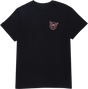 PIG HEAD EMBROIDERED SS TSHIRT MEDIUM-BLACK