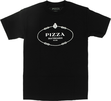 PIZZA COUTURE SS TSHIRT SMALL BLACK