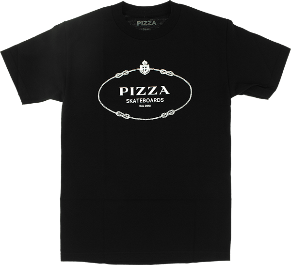 PIZZA COUTURE SS TSHIRT SMALL BLACK