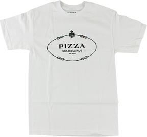PIZZA COUTURE SS TSHIRT SMALL WHITE