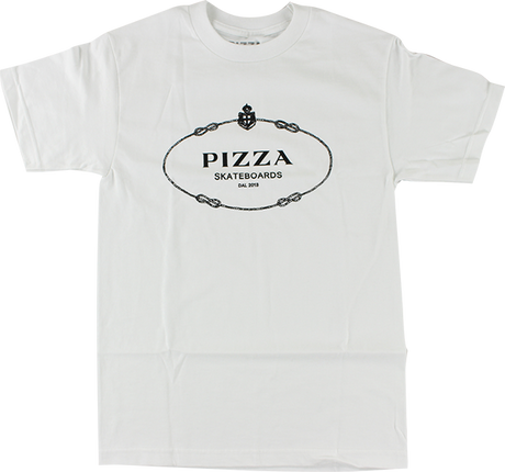 PIZZA COUTURE SS TSHIRT SMALL WHITE