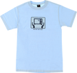 PIZZA EAT SS SMALL POWDER BLUE