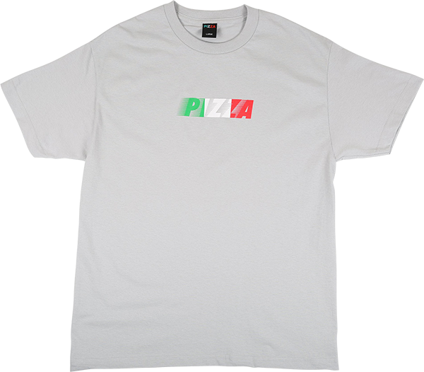 PIZZA SPEEDY SS TSHIRT SMALL HEATHER GREY