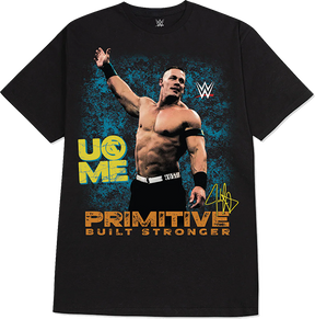 PRIMITIVE WWE CENA HEAVYWEIGHT SS TSHIRT SMALL BLACK