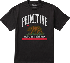 PRIMITIVE CULTIVATED SS MEDIUM BLACK