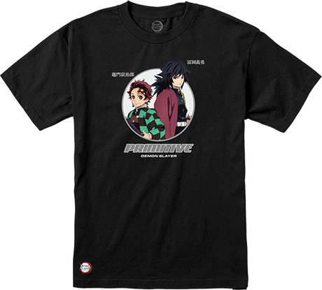 PRIMITIVE DEMON SLAYER SS MEDIUM  BLACK
