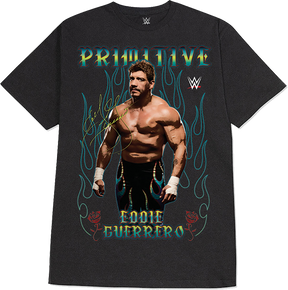 PRIMITIVE WWE GUERRERO II HEAVYWEIGHT SS TSHIRT SMALL BLACK