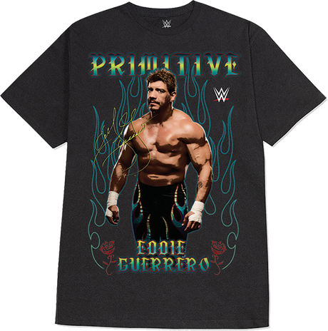 PRIMITIVE WWE GUERRERO II HEAVYWEIGHT SS TSHIRT SMALL BLACK