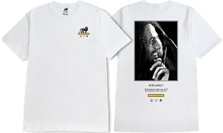 PRIMITIVE LIFE FOREVER SS MEDIUM WHITE