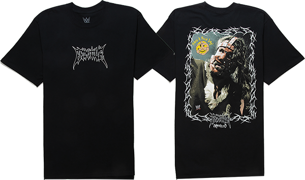 PRIMITIVE WWE MANKIND SS TSHIRT SMALL BLACK