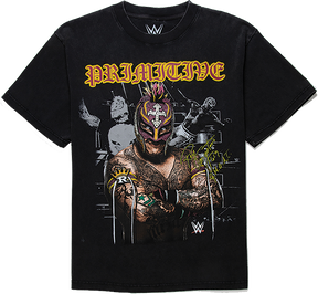 PRIMITIVE WWE MYSTERIO HEAVYWEIGHT SS TSHIRT SMALL BLACK