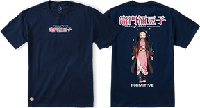 PRIMITIVE NEZUKO KAMADO SS XLARGE HARBOR BLU
