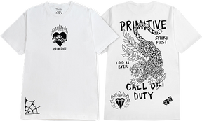 PRIMITIVE TASK FORCE SS TSHIRT MEDIUM WHITE