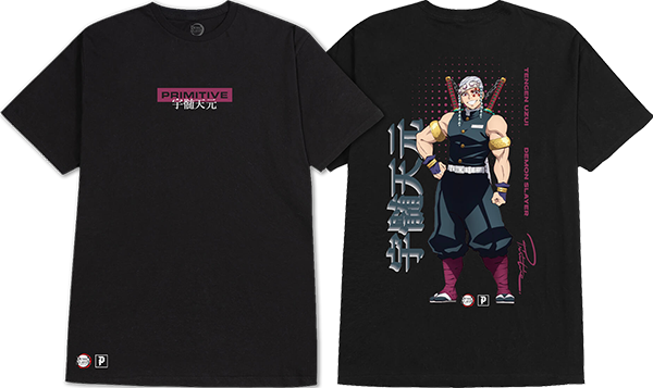 PRIMITIVE TENGEN SS TSHIRT SMALL BLACK