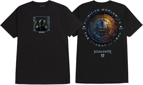 PRIMITIVE THREAT IS REAL SS TSHIRT XLARGE BLACK