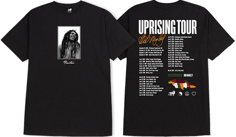 PRIMITIVE UPRISING SS MEDIUM BLACK