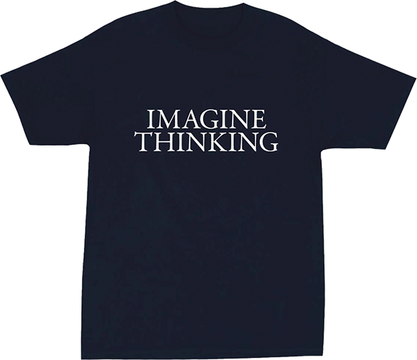 QUASI IMAGINE SS TSHIRT MEDIUM-NAVY