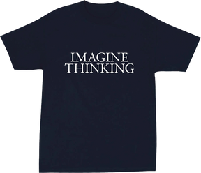 QUASI IMAGINE SS TSHIRT MEDIUM-NAVY