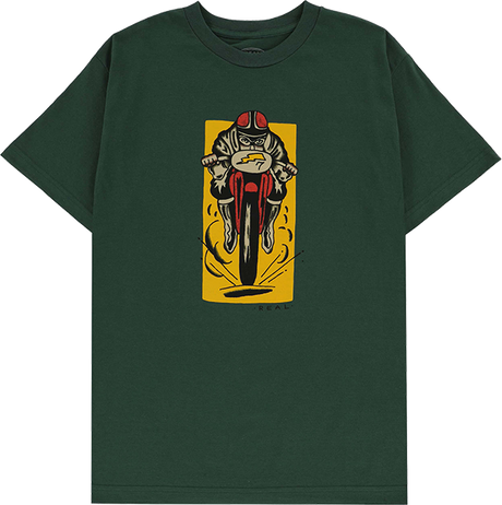 REAL MOTO SS MEDIUM FOREST GREEN