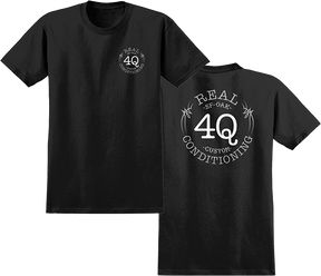 REAL 4Q SS TSHIRT SMALL BLACK