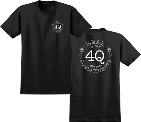 REAL 4Q SS TSHIRT SMALL BLACK