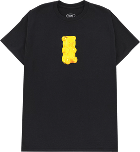 REAL FUN BEAR SS TSHIRT SMALL BLACK