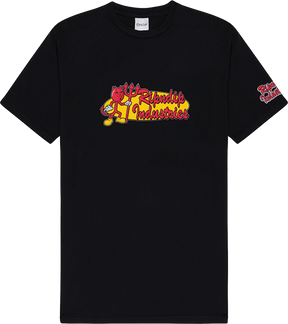 RIPNDIP INDUSTRIES SS TSHIRT MEDIUM VINTAGE BLACK