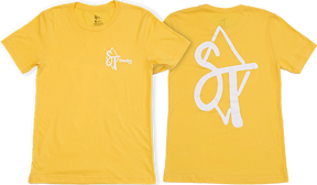 SANDLOT TIMES STAPLE SS TSHIRT SMALL YELLOW