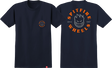 SPITFIRE BIGHEAD CLASSIC POCKET SS TSHIRT SMALL NAVY/ORG