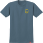SPITFIRE LIL BIGHEAD SS TSHIRT SMALL BLUE/YEL