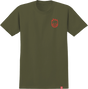 SPITFIRE LIL BIGHEAD SS TSHIRT MEDIUM BLU/YEL