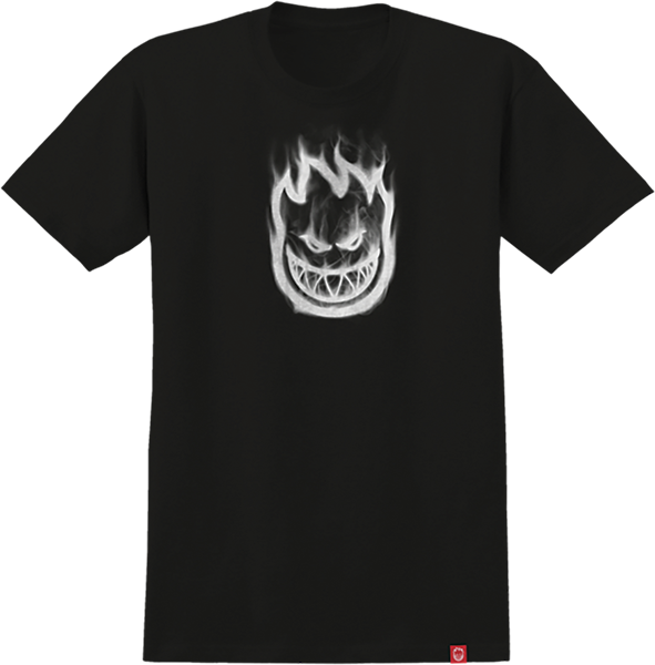 SPITFIRE BIGHEAD SMOKE SS TSHIRT SMALL BLK/WHT