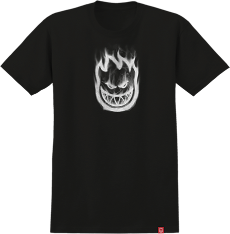 SPITFIRE BIGHEAD SMOKE SS TSHIRT SMALL BLK/WHT
