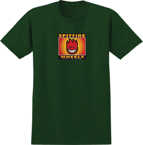 SPITFIRE BIGHEAD BOX SS TSHIRT M-FOREST