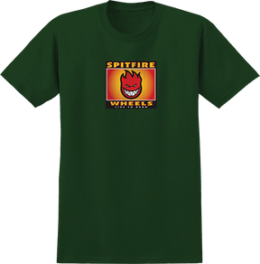 SPITFIRE BIGHEAD BOX SS TSHIRT L-FOREST