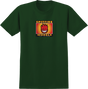 SPITFIRE BIGHEAD BOX SS TSHIRT L-FOREST