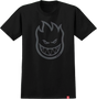 SPITFIRE BIGHEAD SS TSHIRT SMALL BLK/GRY