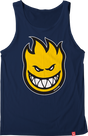 SPITFIRE BIGHEAD FILL  TANK TOP SMALL NAVY/YEL