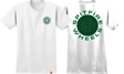SPITFIRE CLASS TSHIRTIC '87 SWIRL FILL SS TSHIRT SMALL WHT/GRN/BLK