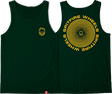 SPITFIRE CLASS TSHIRTIC VORTEX TANK TOP SMALL FOREST/GOLD