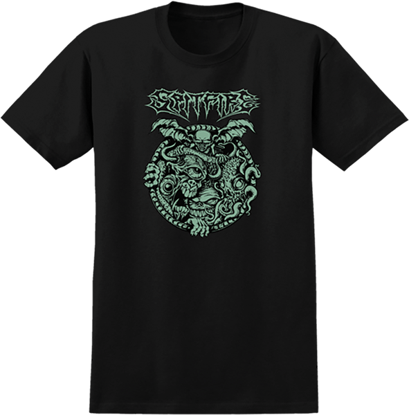SPITFIRE DEMONGATE GLOW SS TSHIRT MEDIUM-BLACK