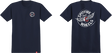 SPITFIRE FLYING CLASS TSHIRTIC SS TSHIRT SMALL NAVY/WHT/RED