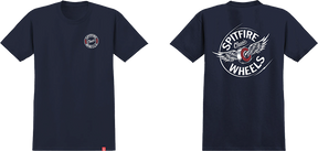 SPITFIRE FLYING CLASS TSHIRTIC SS TSHIRT SMALL NAVY/WHT/RED