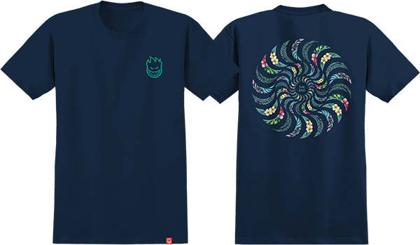 SPITFIRE FLORAL CLASSIC SS S-TRUE NAVY