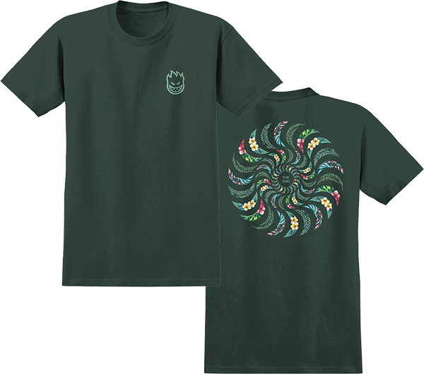 SPITFIRE FLORAL CLASSIC SS SMALL FOREST GRN
