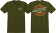 SPITFIRE GONZ FLYING CLASSIC SS TSHIRT SMALL MILITARY GREEN