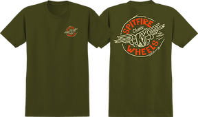 SPITFIRE GONZ FLYING CLASSIC SS TSHIRT SMALL MILITARY GREEN